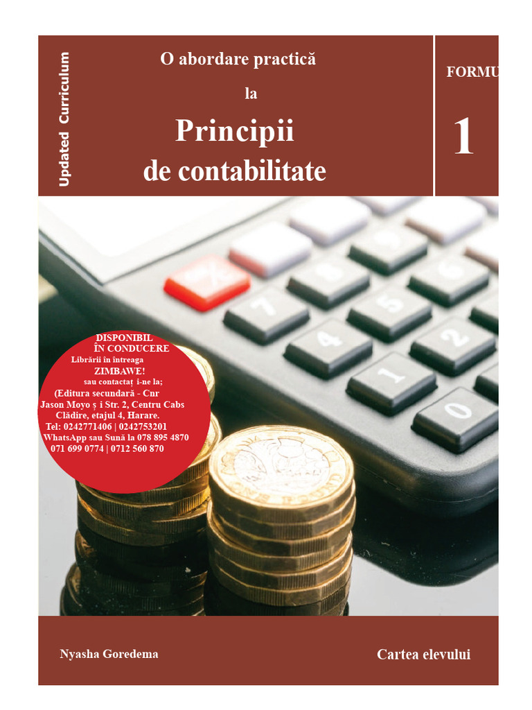 Manual de Contabilitate 1 | PDF