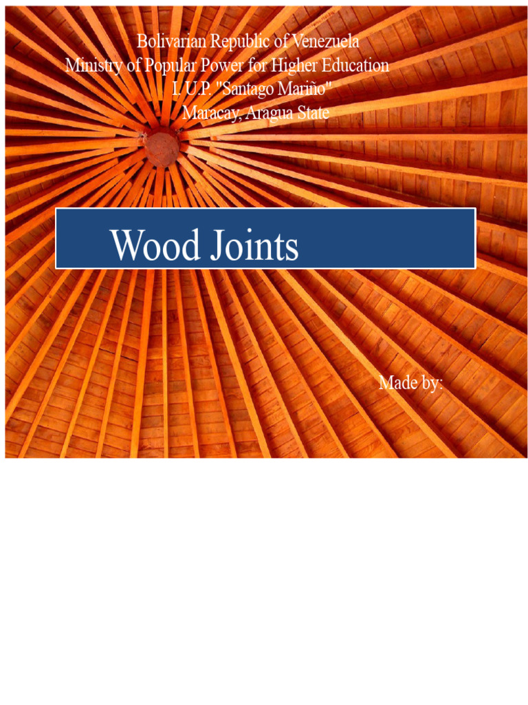 Wood Joints | PDF
