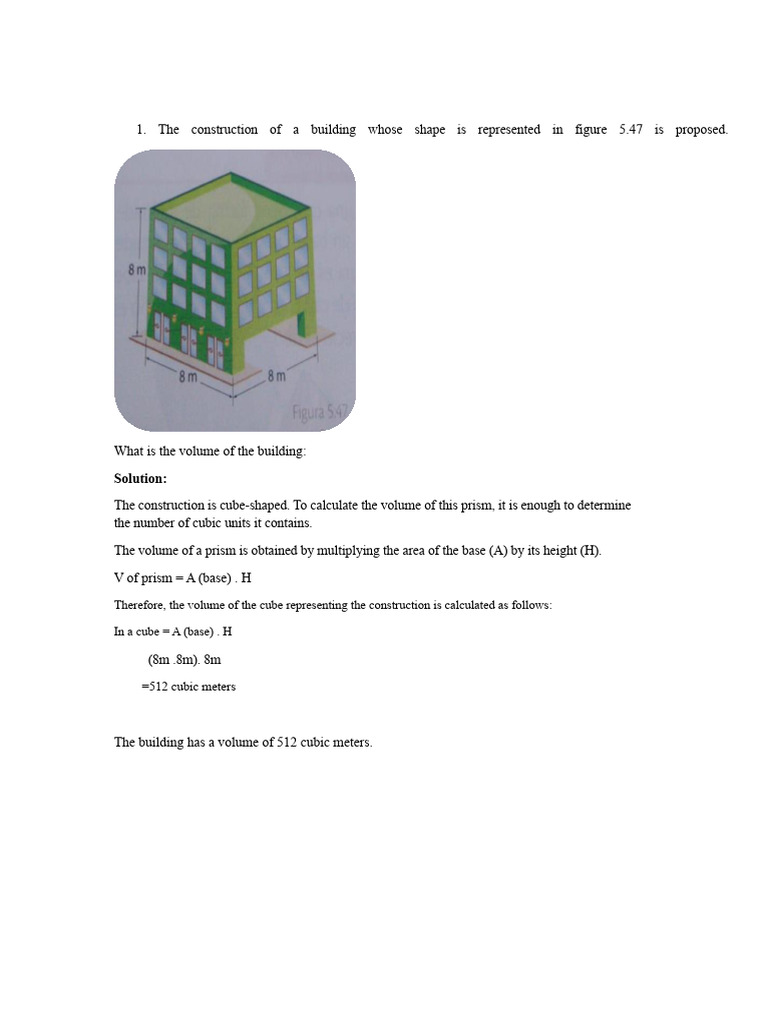 Building Volume Calculation Guide | PDF