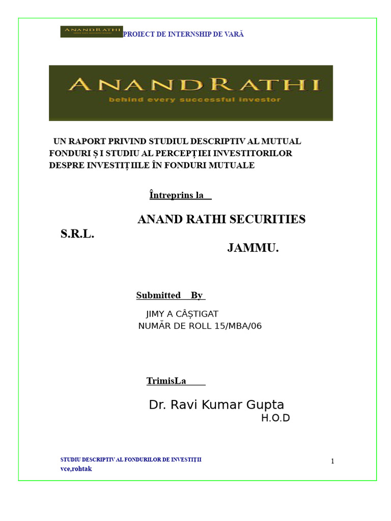 Anand Rathi | PDF