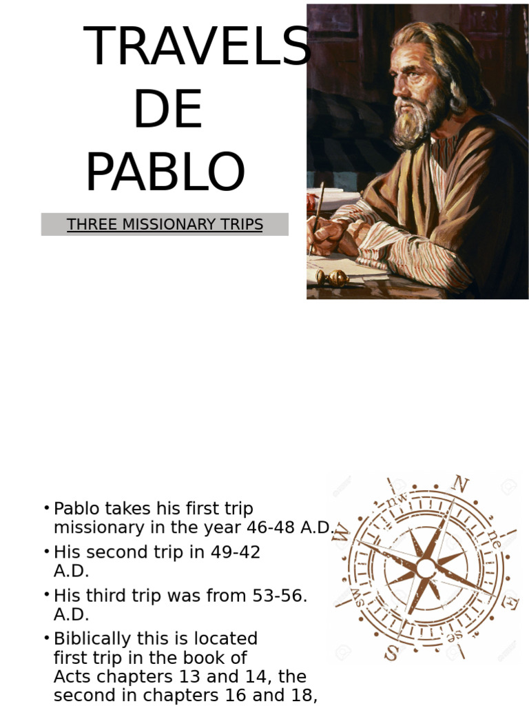 Missionary Journeys of Paul | PDF | Saint Timothy | Paul The Apostle