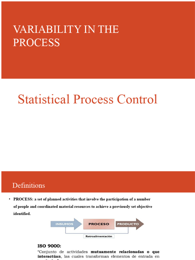 Understanding Process Variability in Quality | PDF | Statistical ...