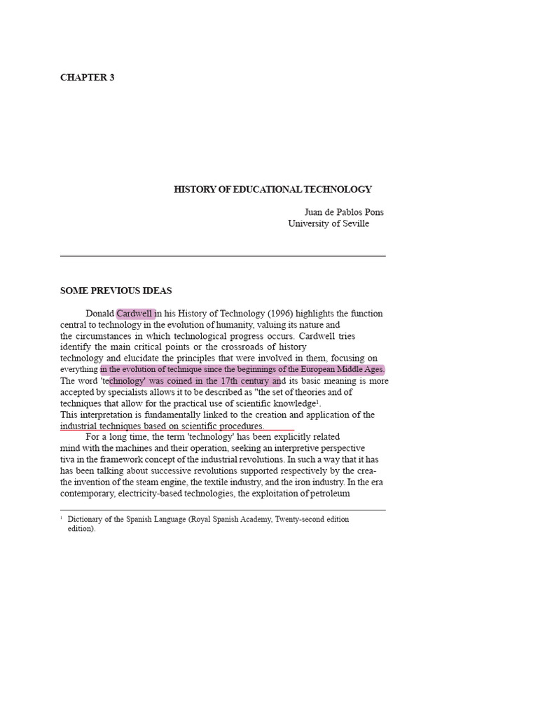 Evolution of Educational Technology | PDF | Constructivism (Philosophy ...