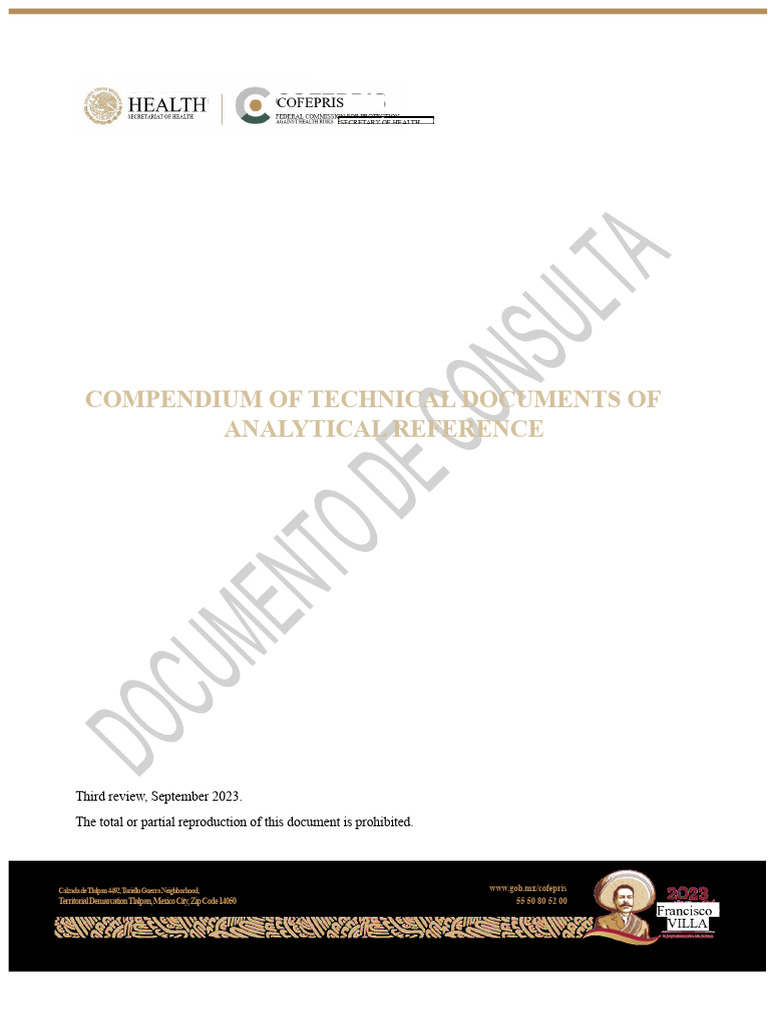 Compendium 2023 2023-09-21 | PDF | Detection Limit | Verification And ...