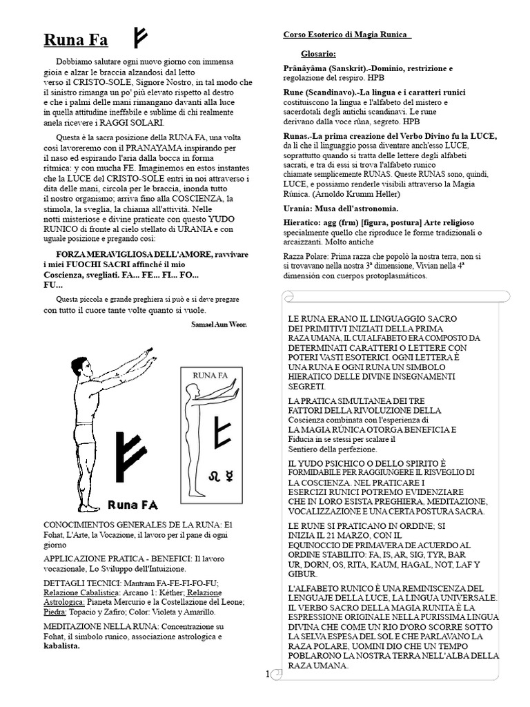 Runa Fa | PDF
