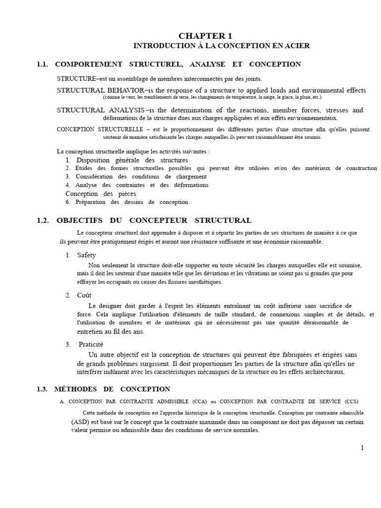 Introduction à la conception en acier | PDF | Résistance des matériaux ...