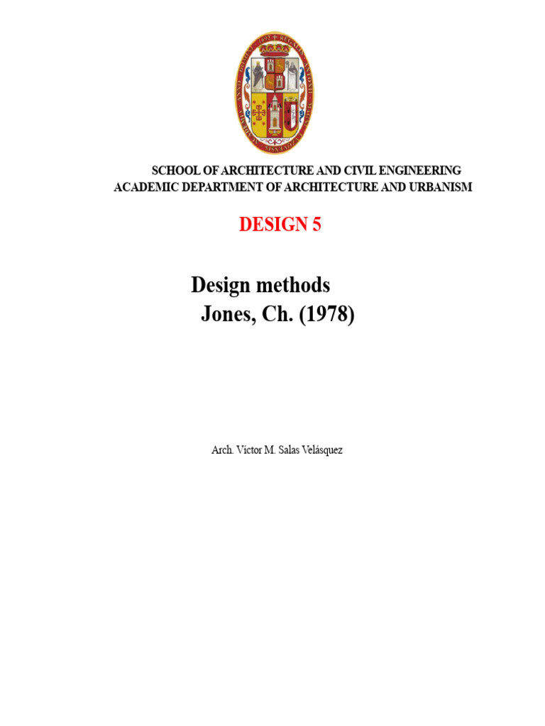 Design Methods in Architecture Explained | PDF | Design Methods ...