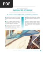 Matemática - Programa de Estudo