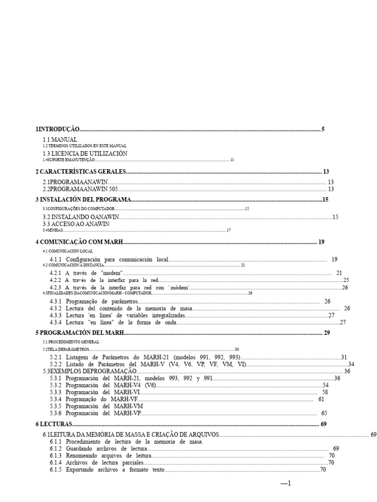 MARH VI - RMS - Software (Anawin) | PDF | Poder (Física) | Archivo de ...