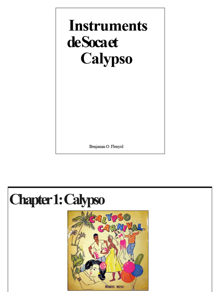 Instruments du Calypso et Soca | PDF | Instruments de musique | Cuivres ...