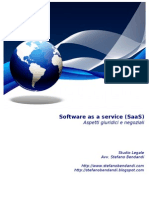 Software As Service (SaaS) : Aspetti Giuridici e Negoziali