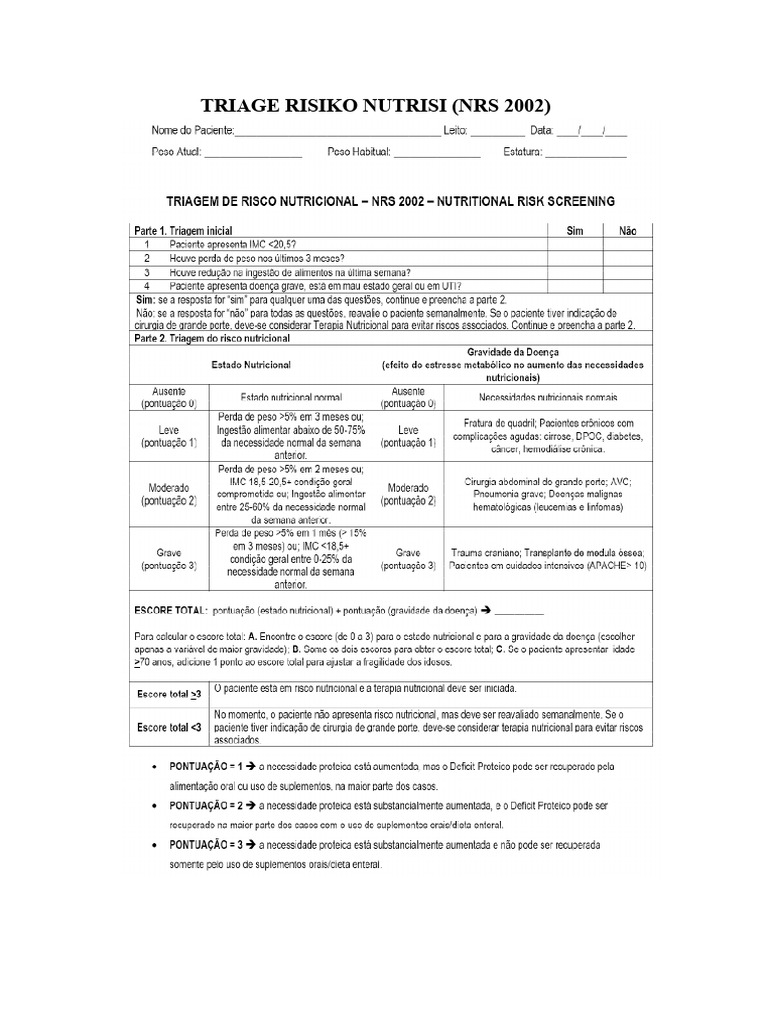 NRS 2002.MAN.ANSG.triage nutr | PDF