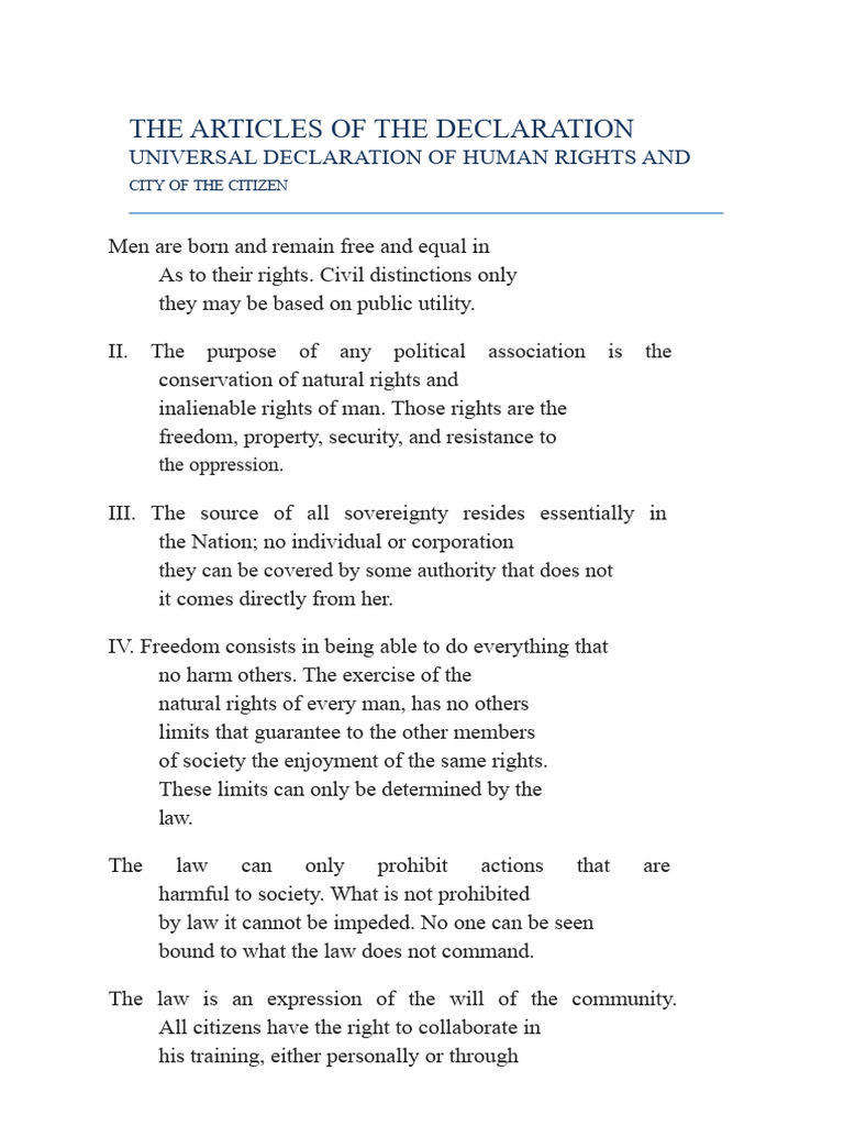 Universal Declaration of Human Rights | PDF | Human Rights | Rights