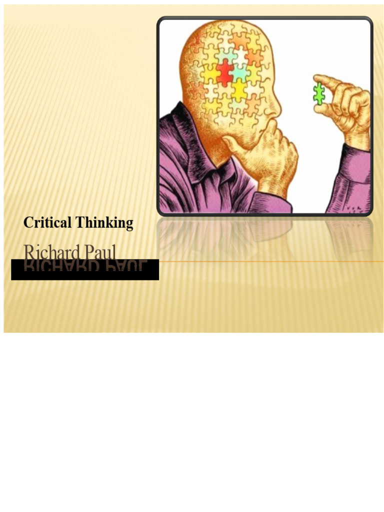 Understanding Critical Thinking Benefits | PDF | Critical Thinking ...