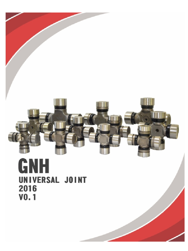 Catálogo de Juntas Universales BNH | PDF | Rodamiento (Mecánico ...