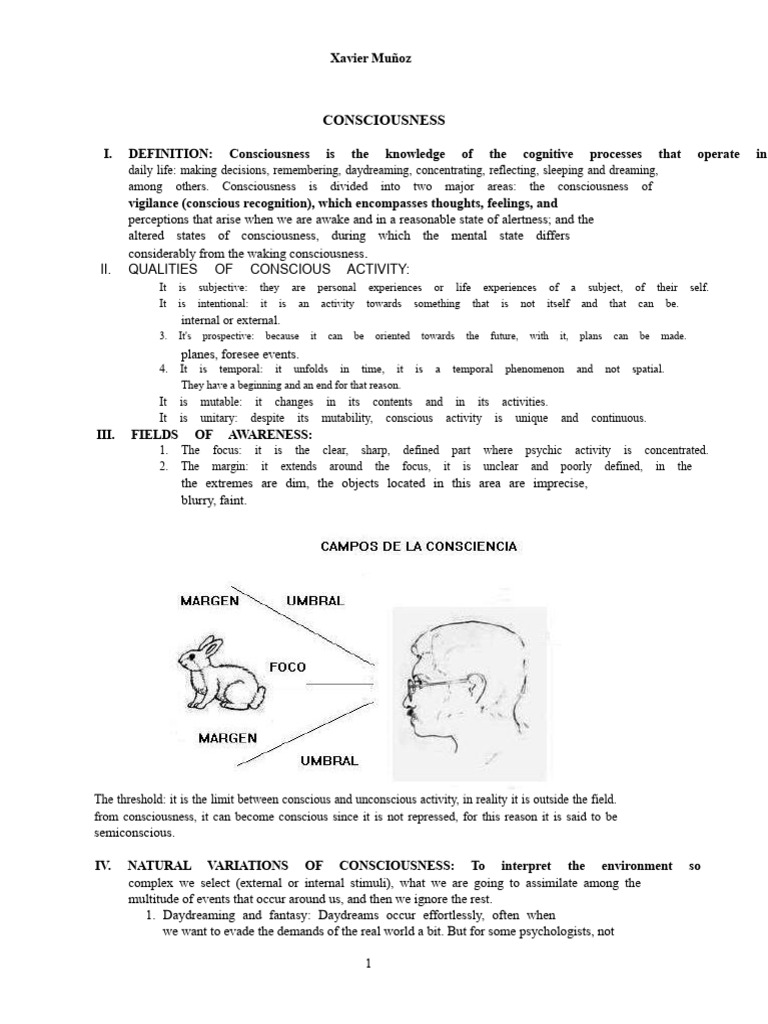 Consciousness and Attention | PDF | Attention | Consciousness