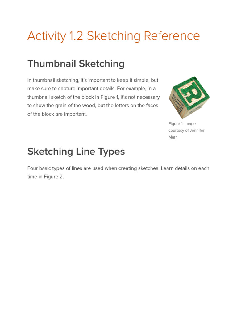 Essential Guide to Sketching Techniques | PDF