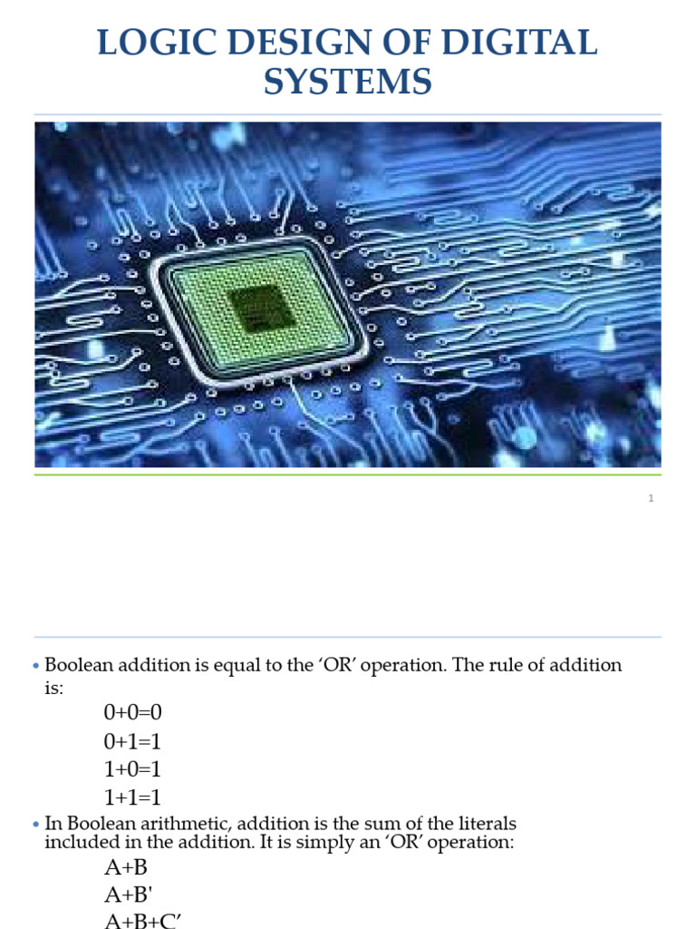 LOGIC-6 | PDF | Boolean Algebra | Teaching Mathematics