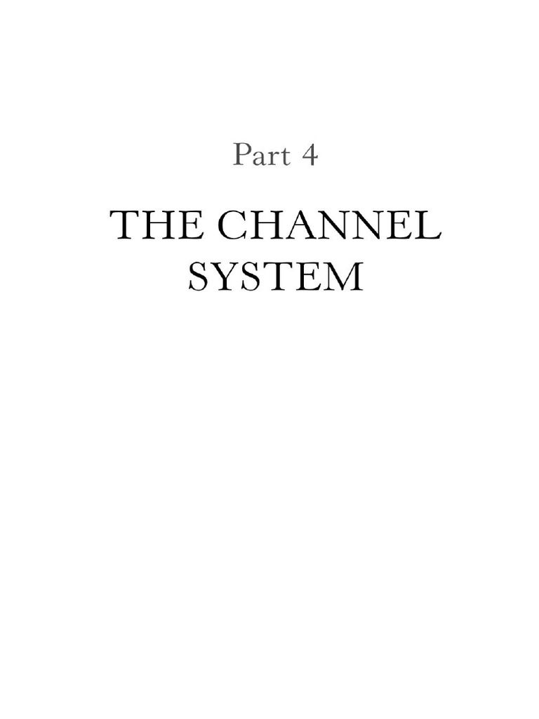 Channel System | PDF