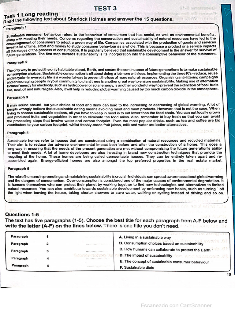 Test 3 Trinity | PDF