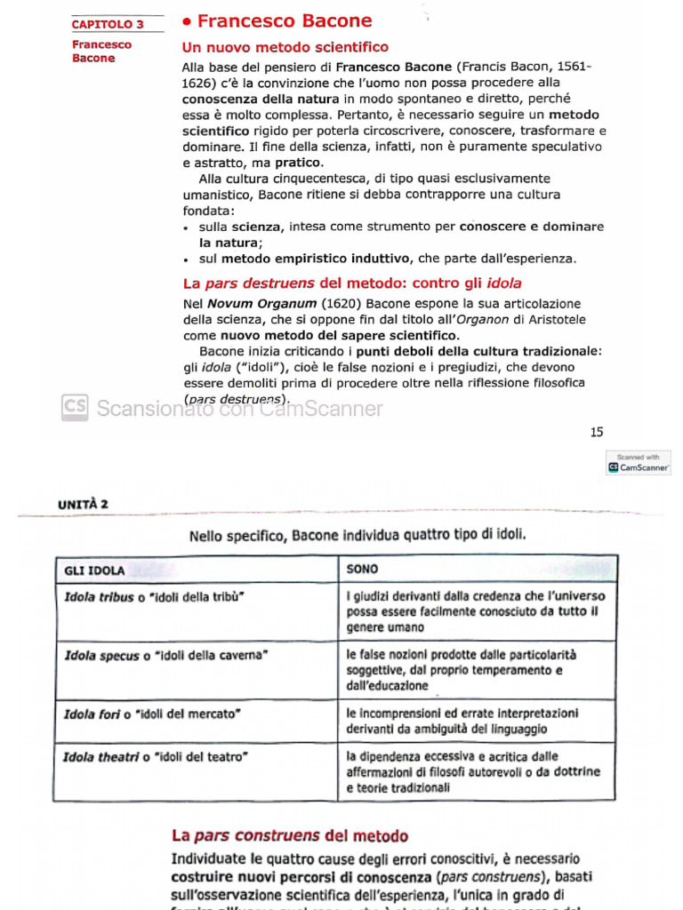 BACONE Zanichelli | PDF