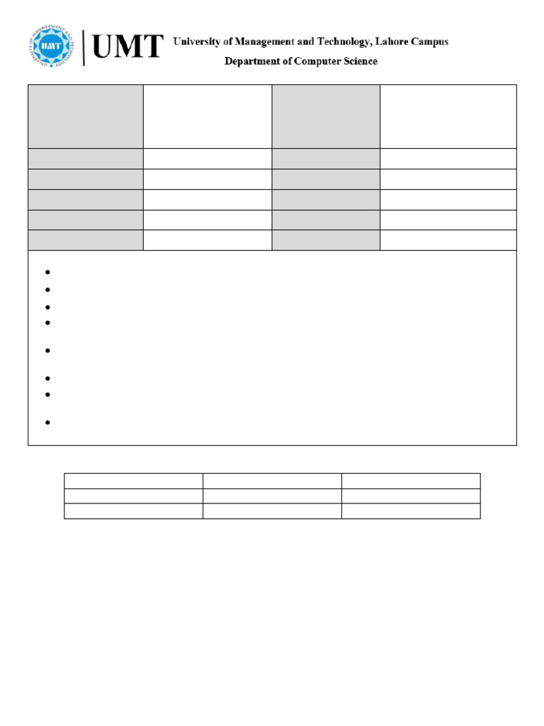 ICT Lab Exam Instructions and Tasks | PDF | Computing