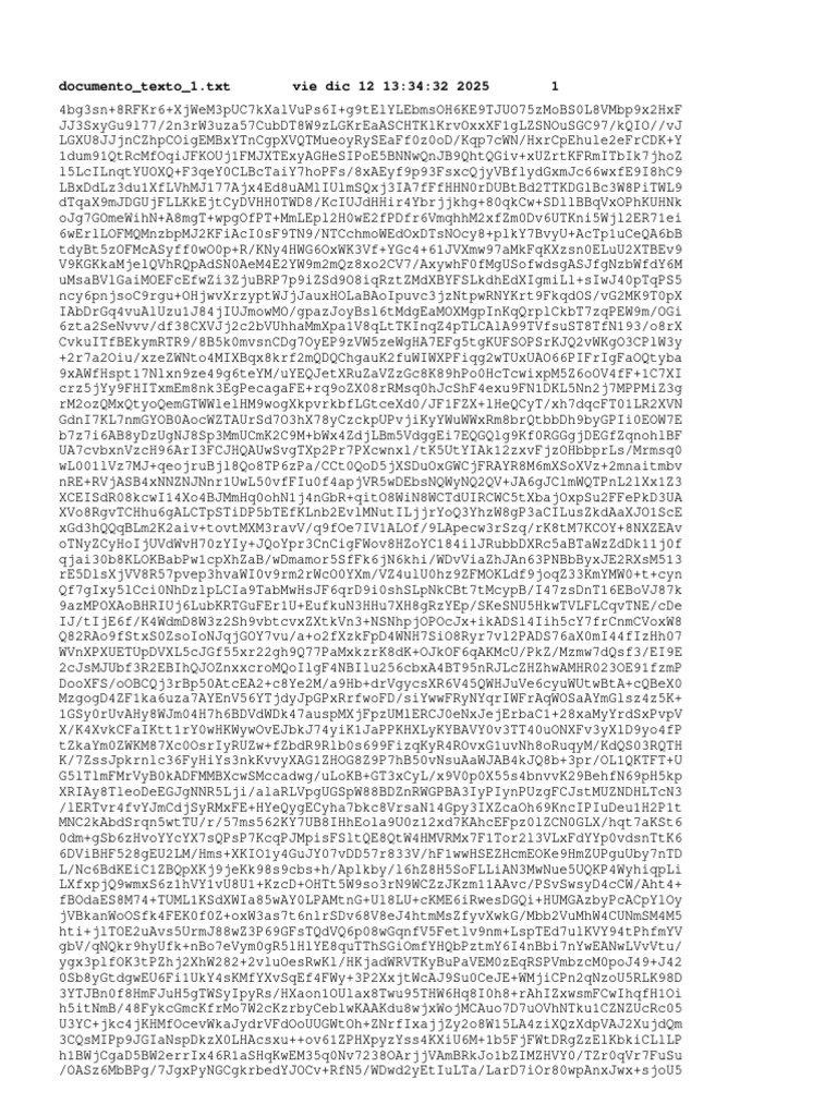 Encrypted Data Document Analysis | PDF