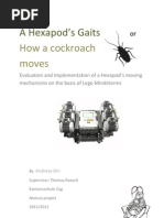 Download A Hexapods Gaits - How a cockroach moves by Andreas Biri SN96522342 doc pdf