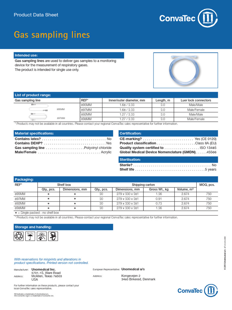 Gas Sampling Lines Product Overview | PDF