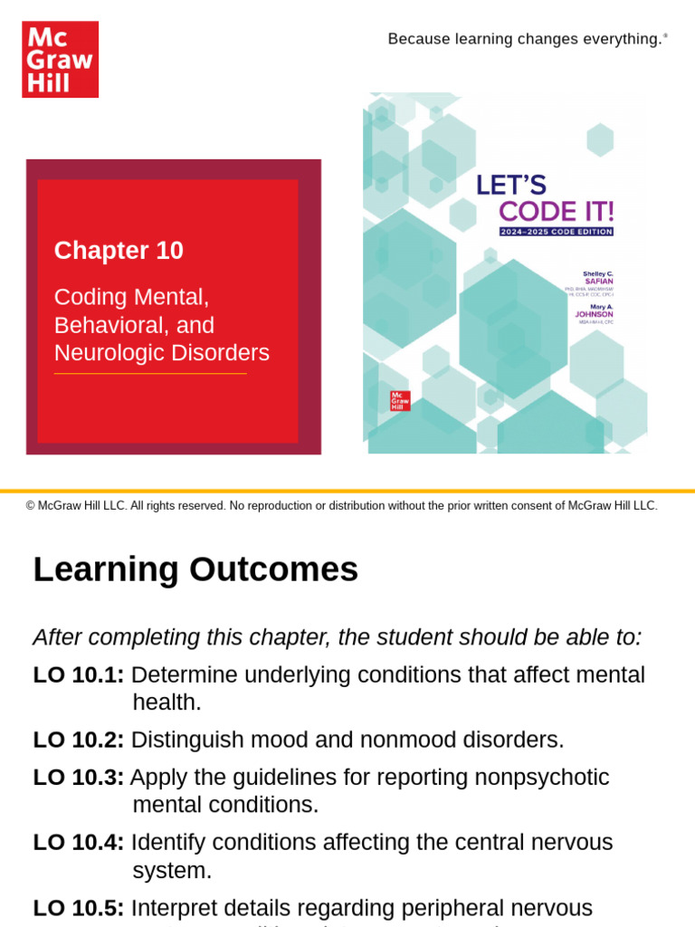 Coding Mental and Neurologic Disorders | PDF | Substance Abuse | Mental ...