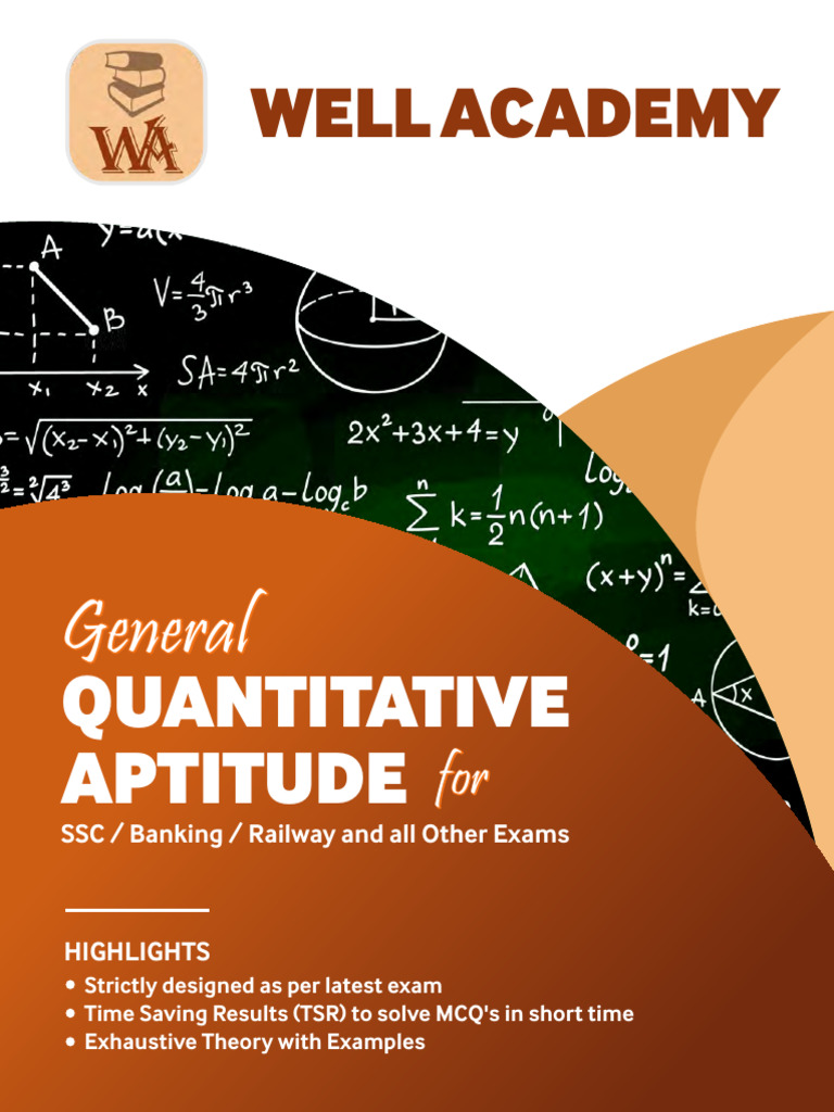 Quantitative Aptitude Guide for Exams | PDF | Cost Of Living | Area
