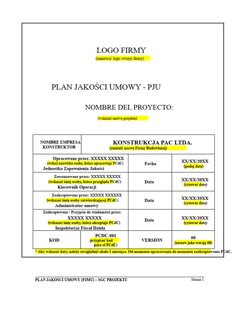 Format PCDC | PDF