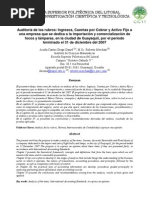 Auditoria de Los Rubros Activos Fijos y Cuentas Por Cobrar