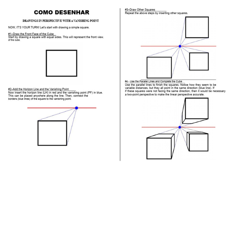 How To Draw 1PF | PDF