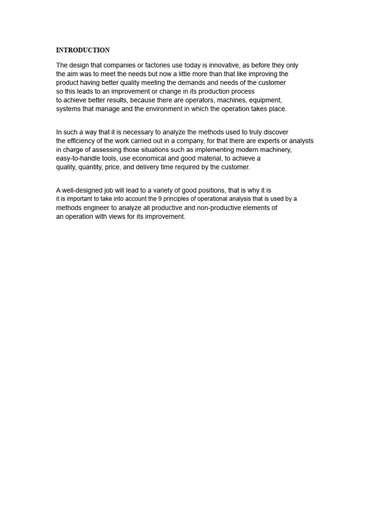 9 Principles of Operational Analysis | PDF | Inventory | Engineering ...