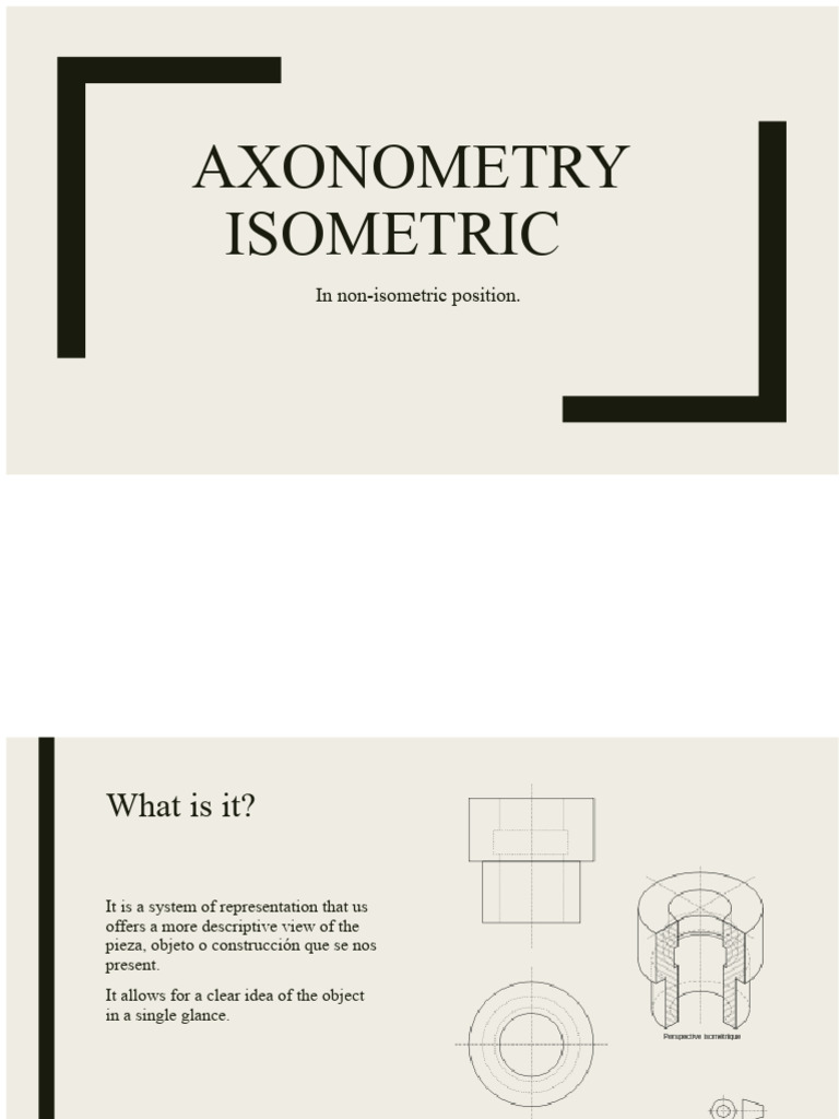 Understanding Isometric Axonometry | PDF