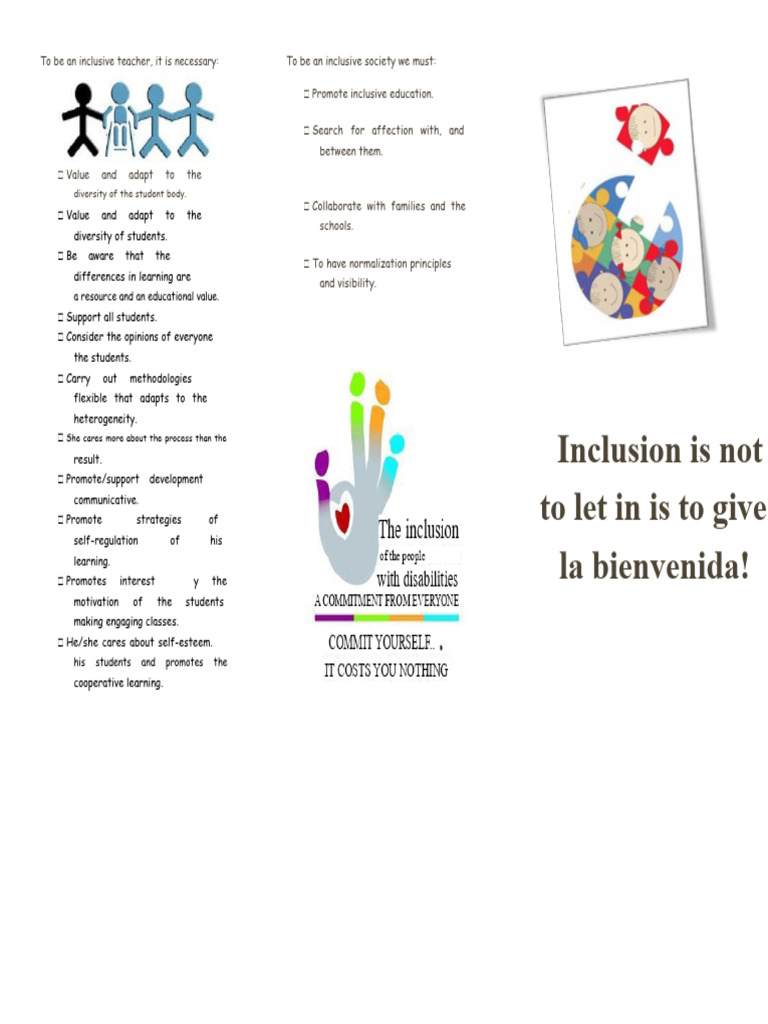Strategies for Inclusive Education | PDF | Inclusion (Education ...