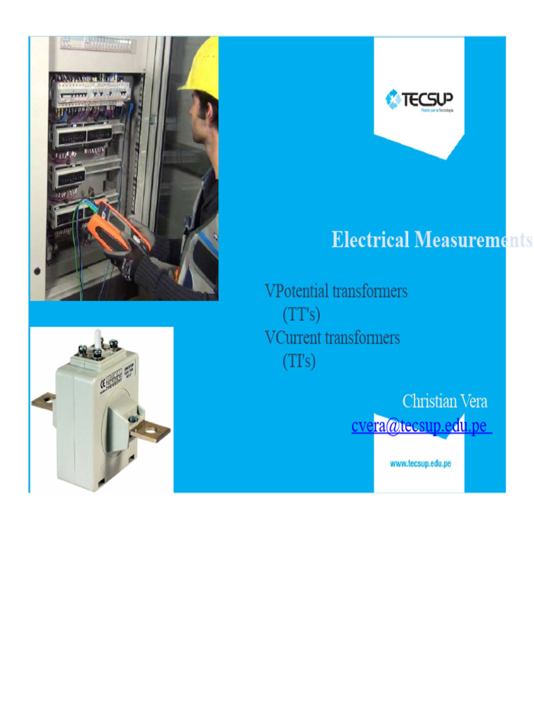 TI and TT Transformers | PDF | Transformer | Voltage