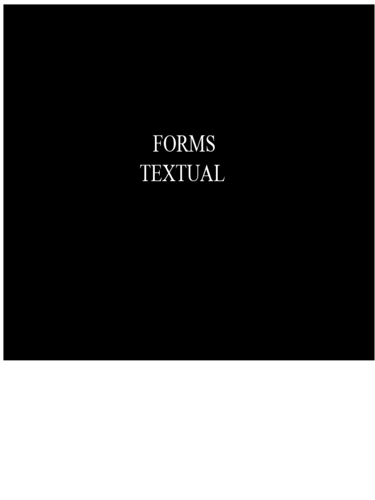Types and Functions of Textual Forms | PDF | Infographics | Advertising