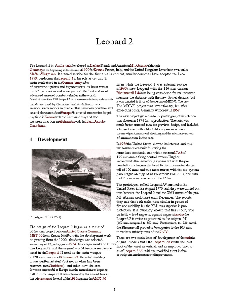 Leopard 2 | PDF