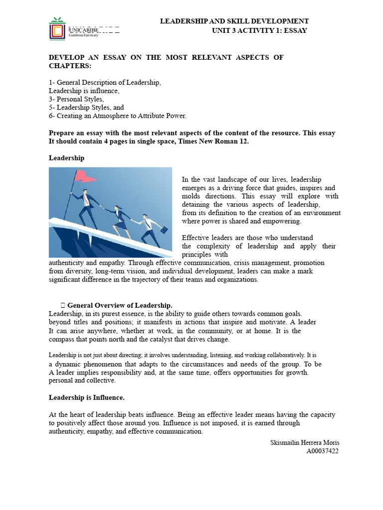 Key Aspects of Effective Leadership | PDF | Leadership | Startup Company
