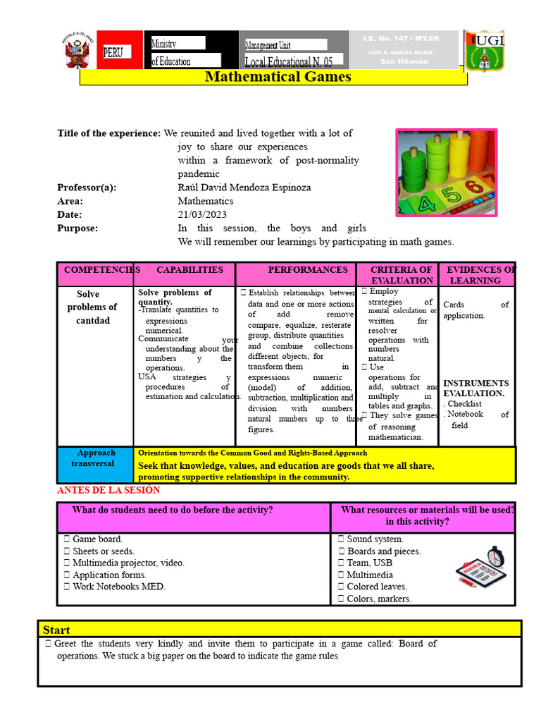 Engaging Math Games for Learning | PDF | Mathematics | Creativity