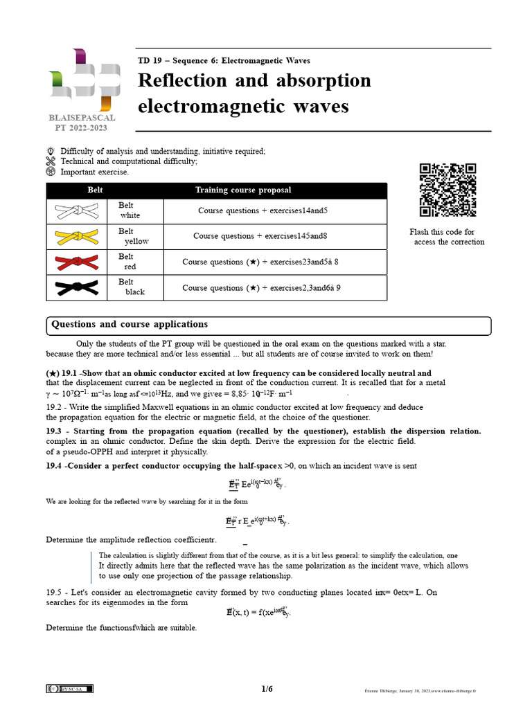 Electromagnetic Waves: Reflection & Absorption | PDF | Waves | Waveguide