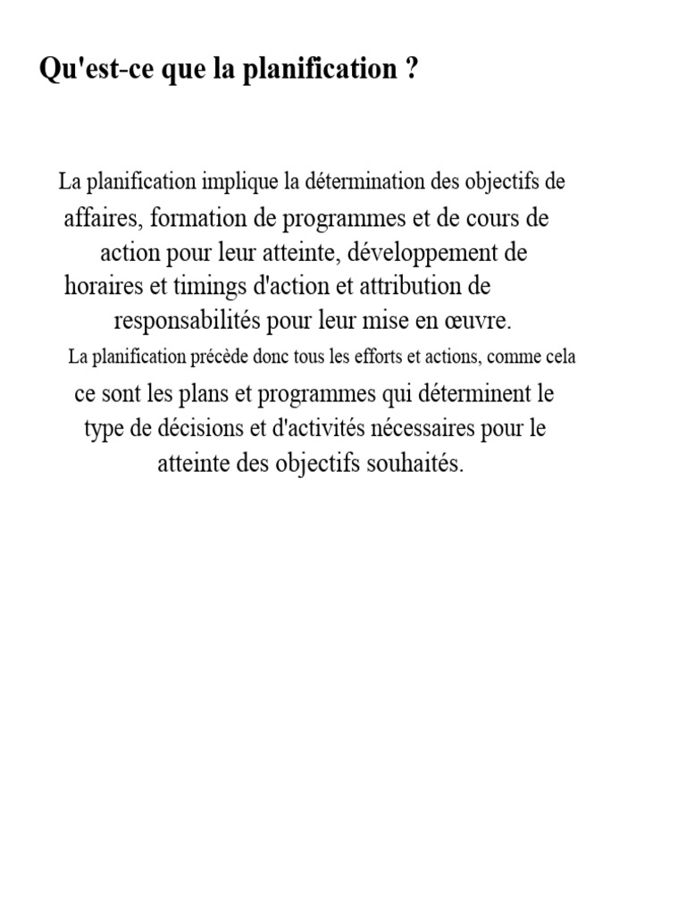 Guide complet sur la planification stratégique | PDF | Planification