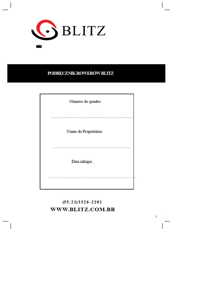 Manual Blitz | PDF