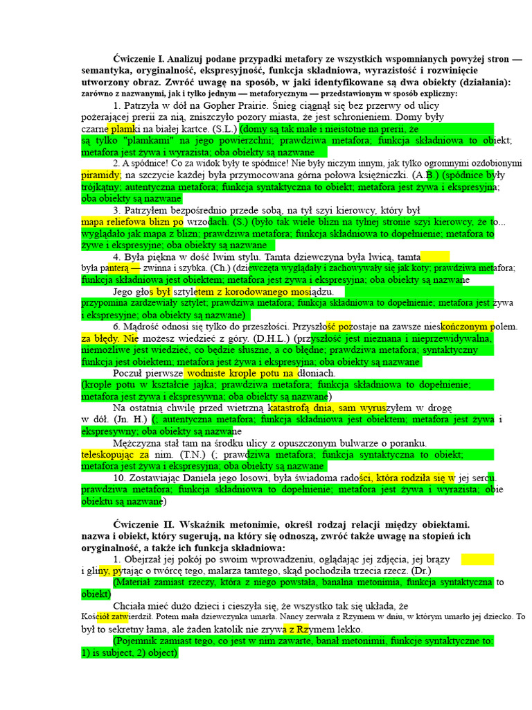 Seminarium 4 Exs | PDF