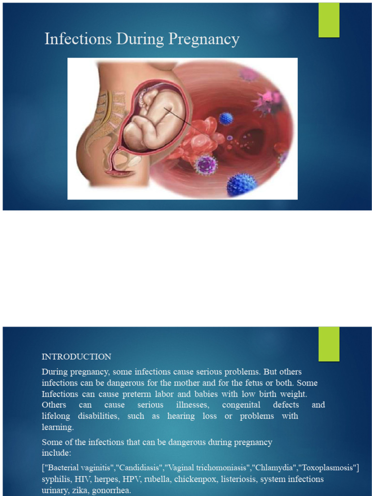 Infections Impacting Pregnancy Health | PDF | Candidiasis | Diseases ...