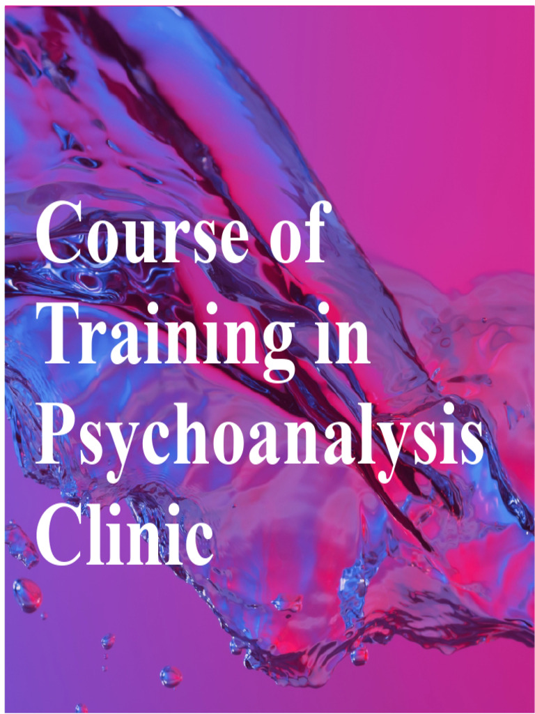 Online Psychoanalysis Training Course | PDF | Psychoanalysis | Therapy