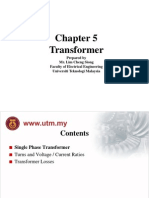 Transformer: Prepared by Mr. Lim Cheng Siong Faculty of Electrical Engineering Universiti Teknologi Malaysia