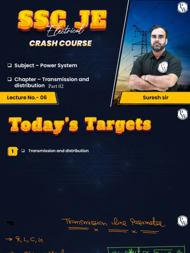 Power System 06 _ Class Notes | PDF